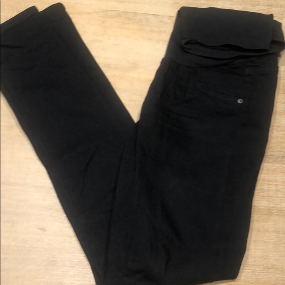 AG Secret Belly Fit Black Maternity Jeans - Picture 4 of 7